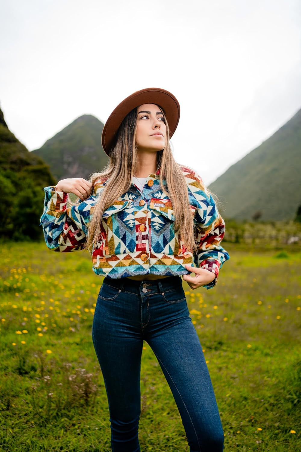 Handmade Alpaca Jacket – Artisan Comfort