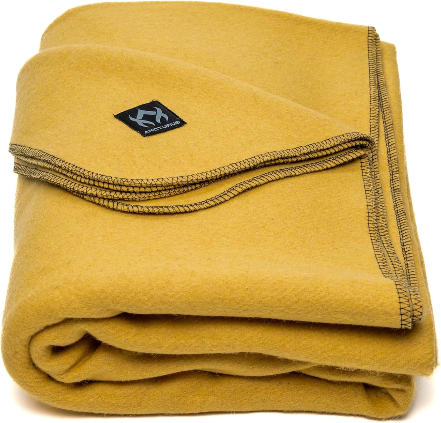 Merino Throw Blanket - Military-Style