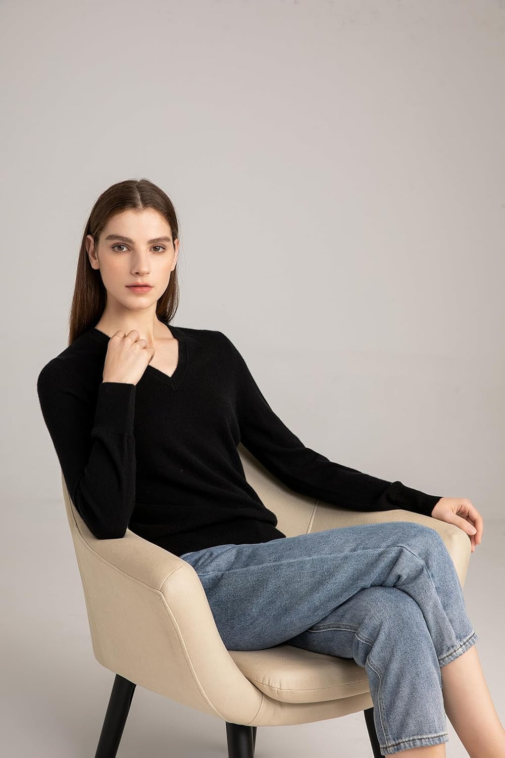 Cashmere Pullover Sweater – Classic Soft Knit