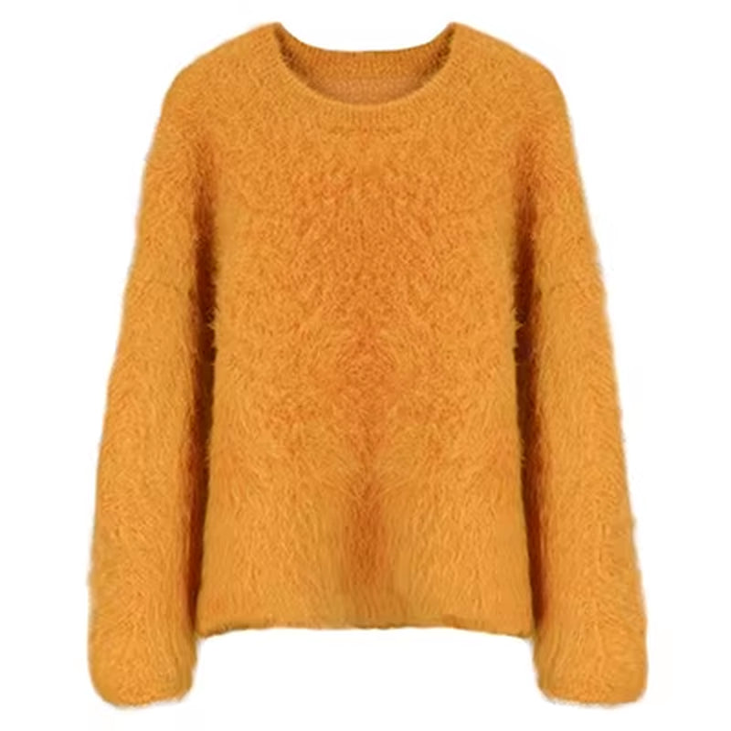 Alpaca Knit Sweater – Relaxed Warmth