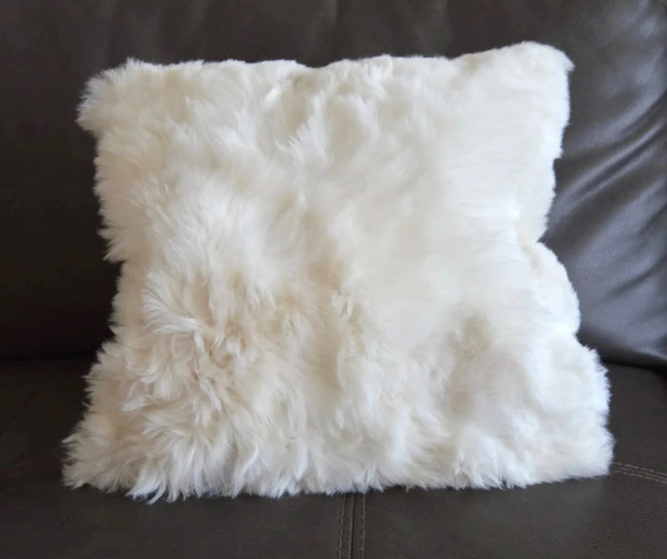 Alpaca Wool Cushion – Handmade Softness