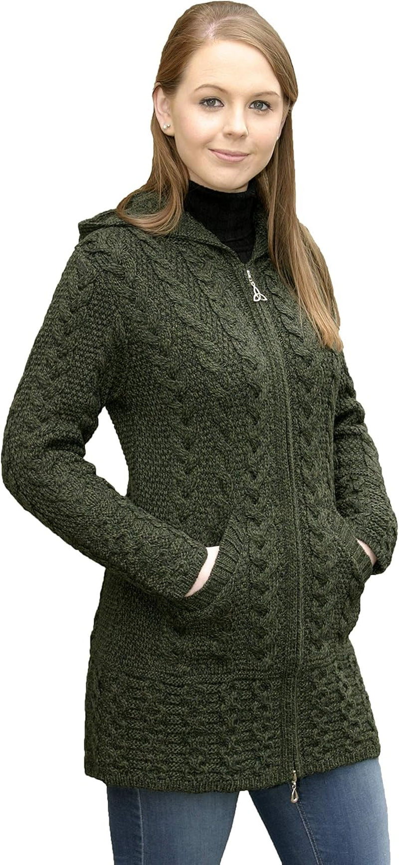 Merino Knitted Jacket – Textured Merino Warmth