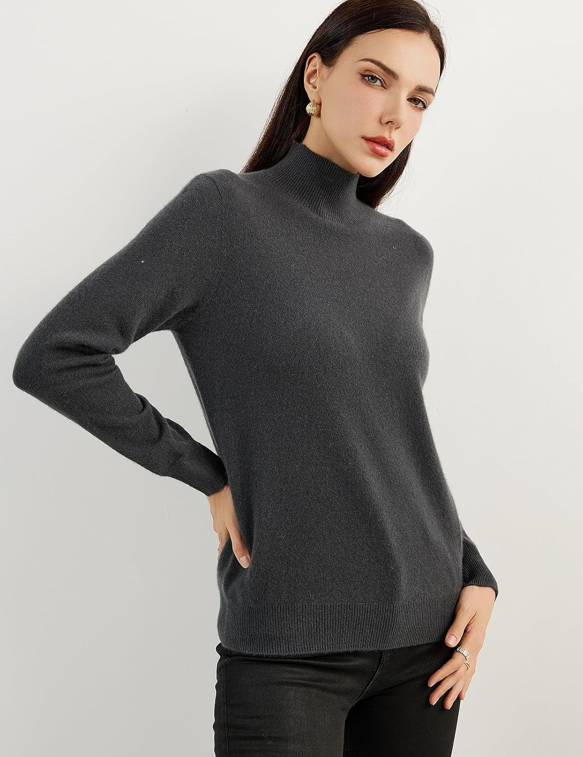 Cashmere Sweater – Grey