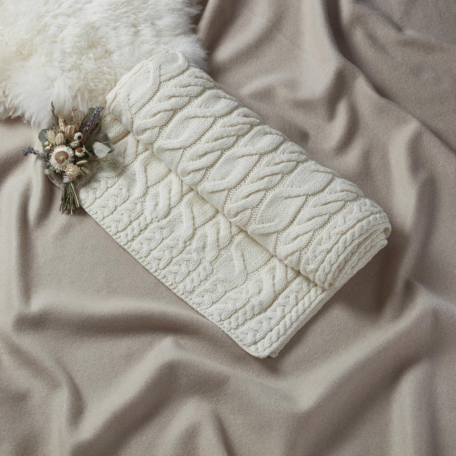Merino Throw Blanket - Supersoft Design