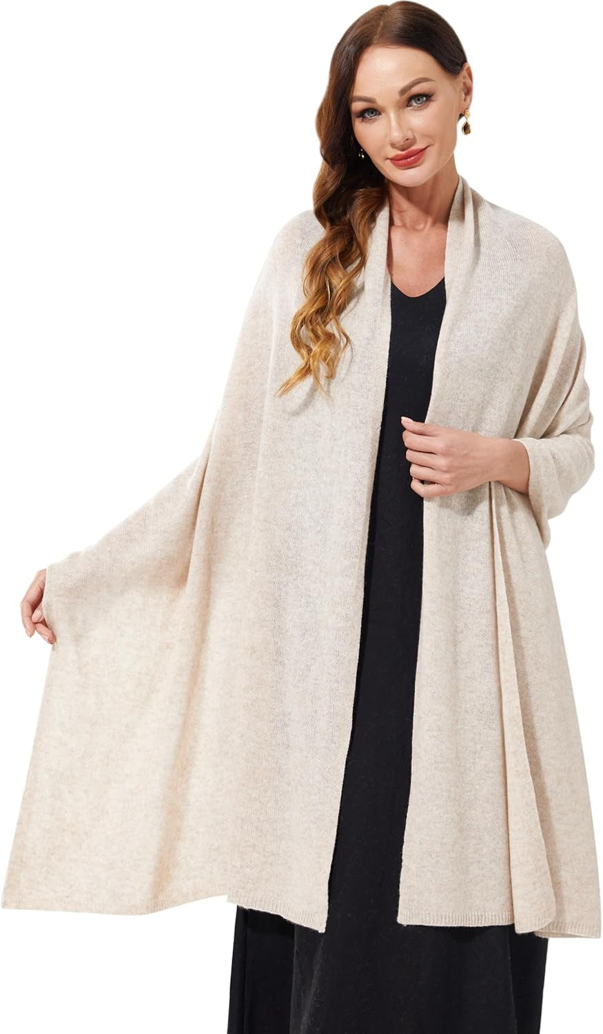 Cashmere Scarf Knitted – Extra Large