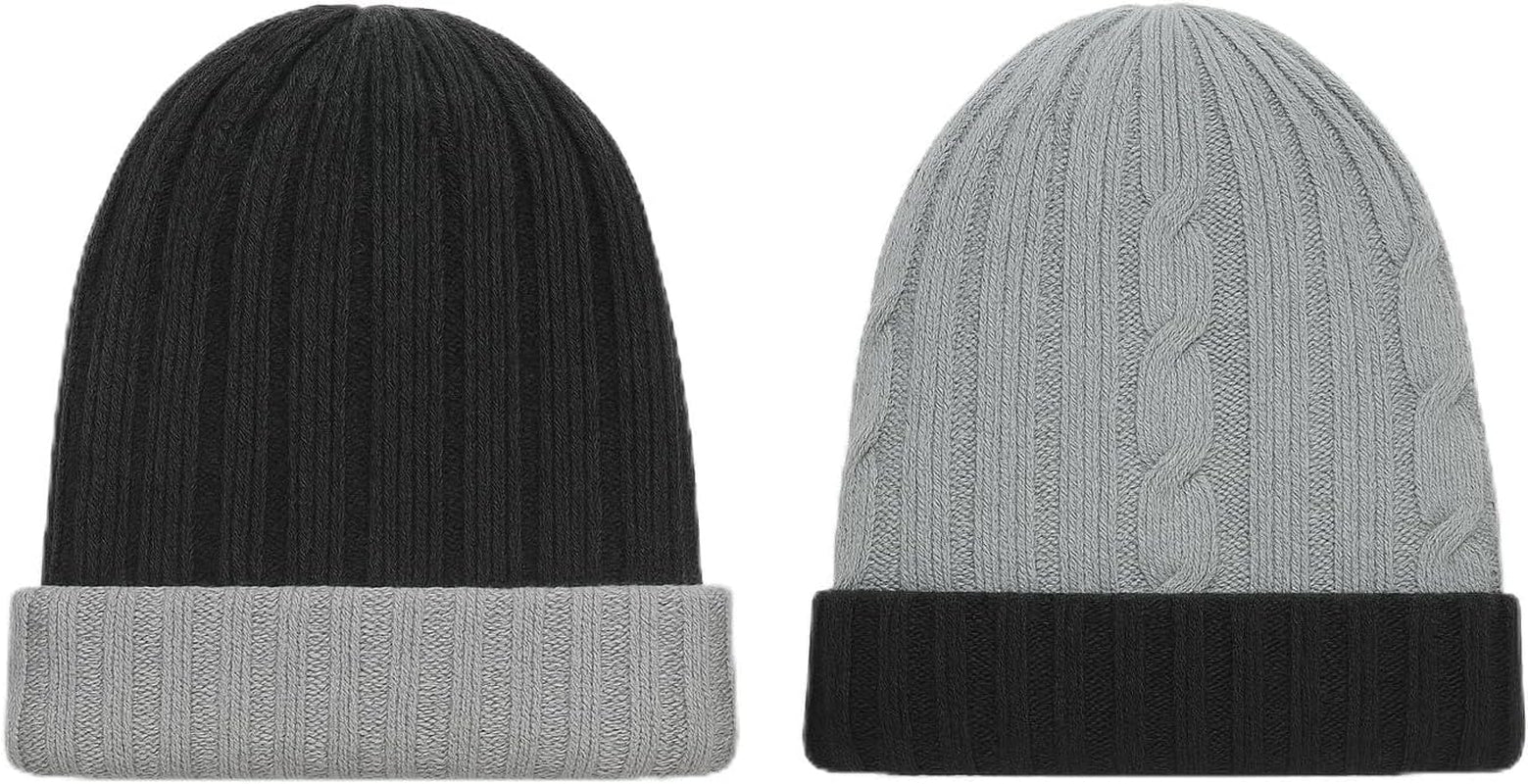 Alpaca Beanie – Reversible Design