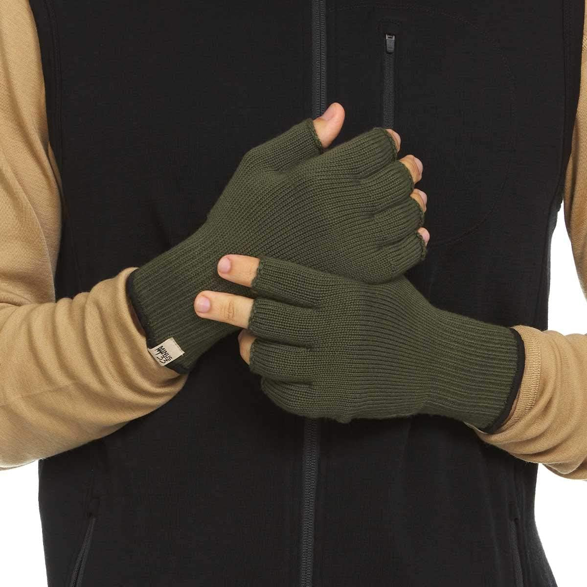 Merino Fingerless Gloves – Durable Warmth