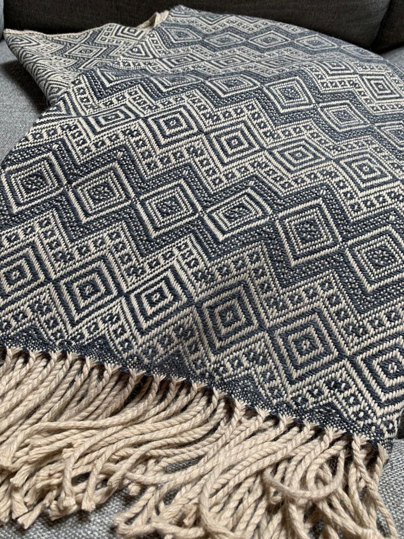 Handmade Alpaca Throw – Hand Loomed