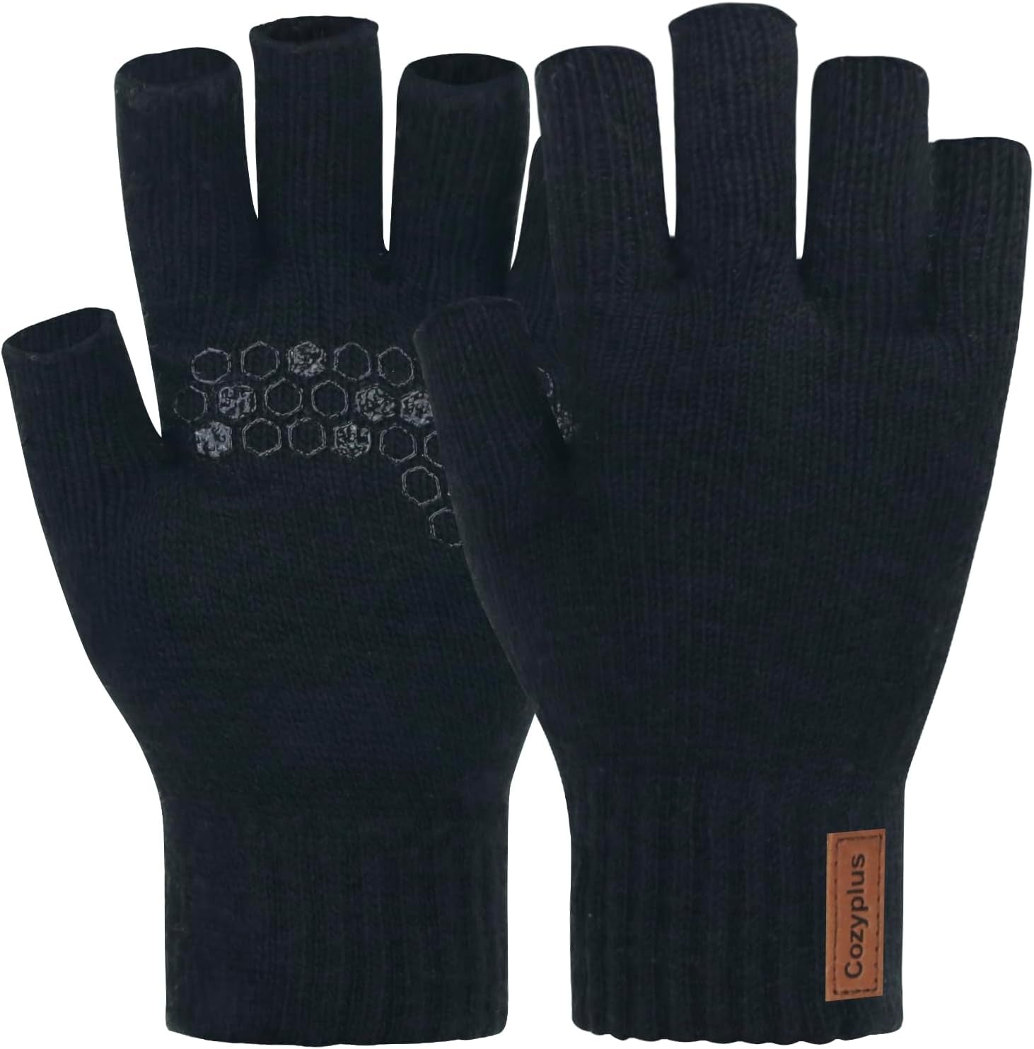 Merino Fingerless Gloves – Knitted Warmth