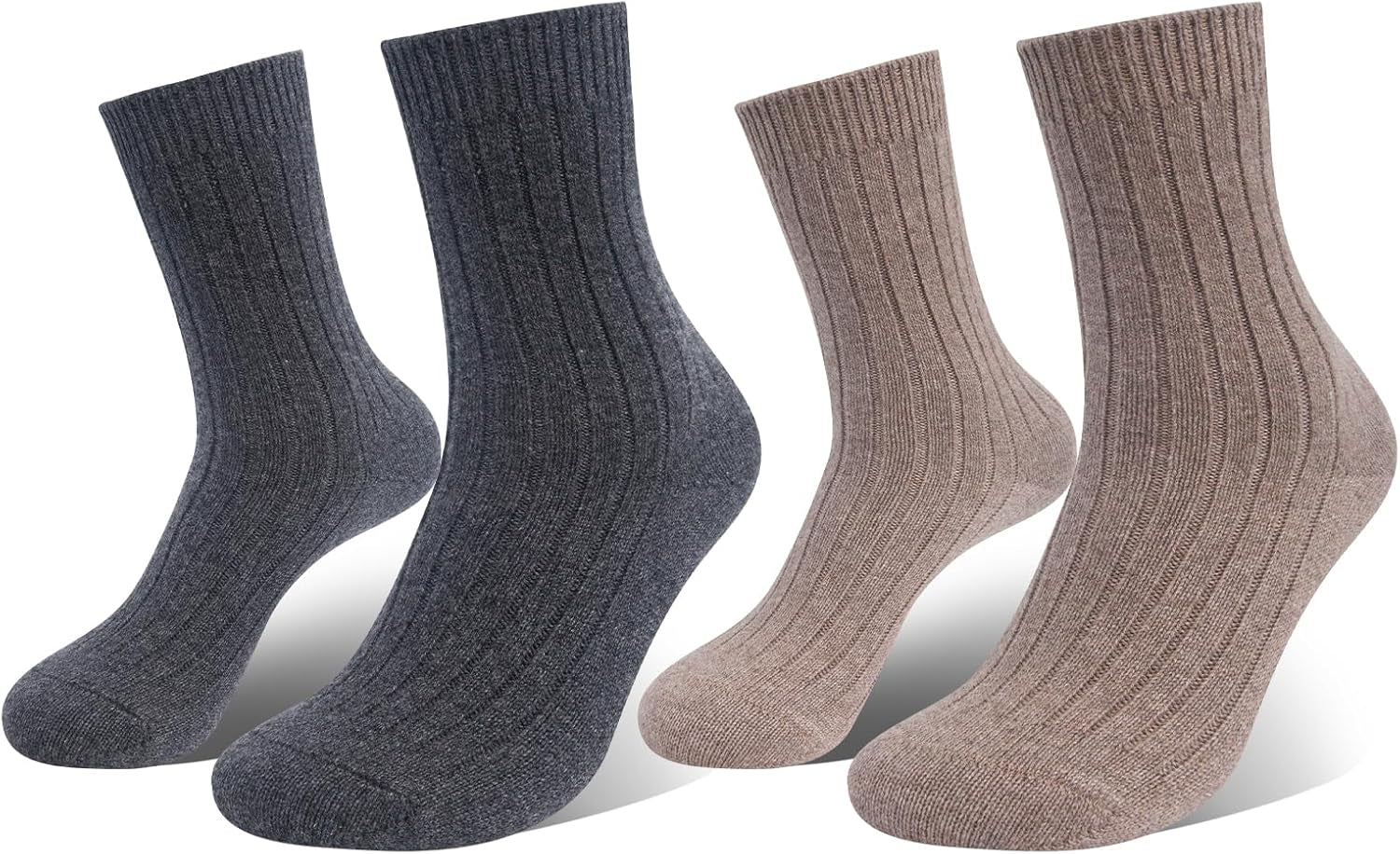 Cashmere Socks – Charcoal Elegance