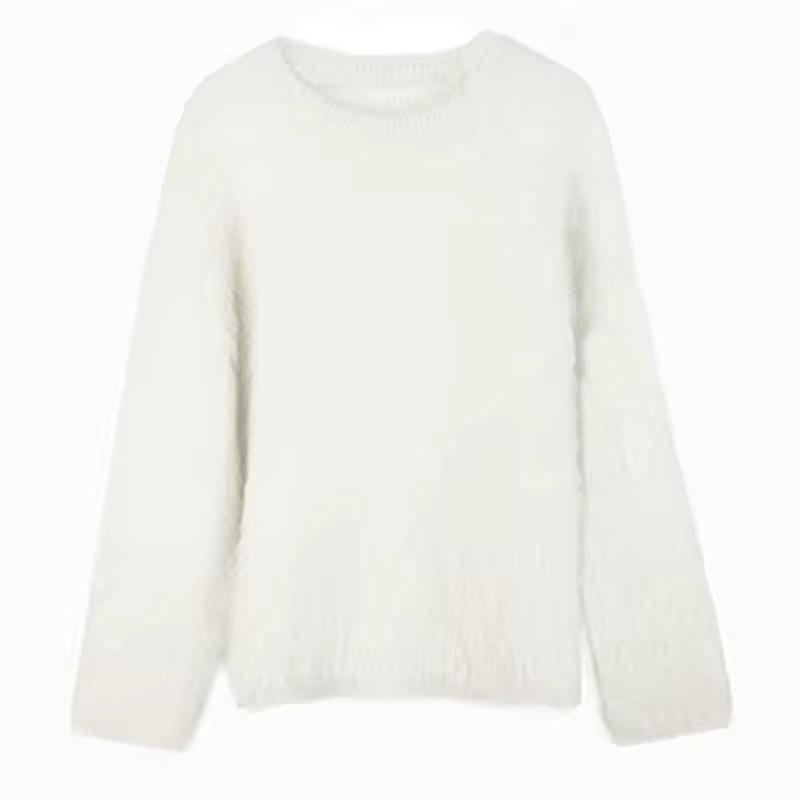 Alpaca Knit Sweater – Relaxed Warmth