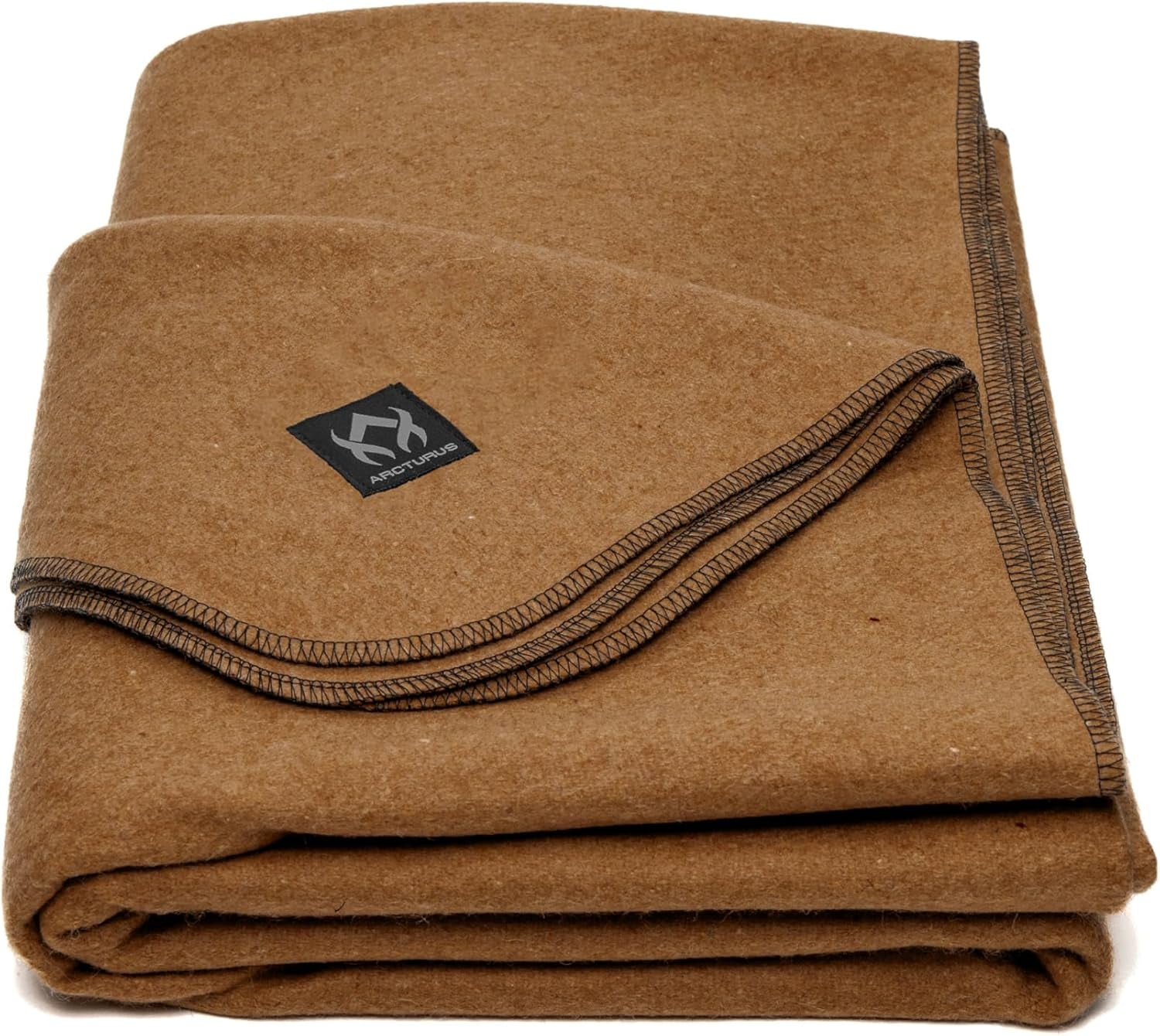 Merino Throw Blanket - Military-Style