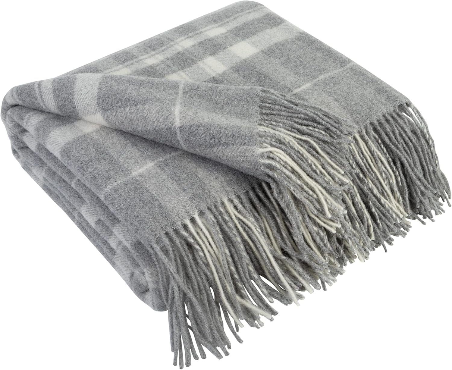 Cashmere Throw Blanket – Dark Grey