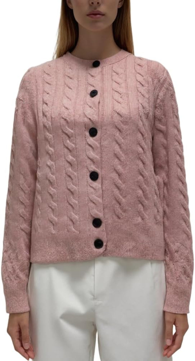 Merino Wool Knitted Jacket – Soft & Classic Knit