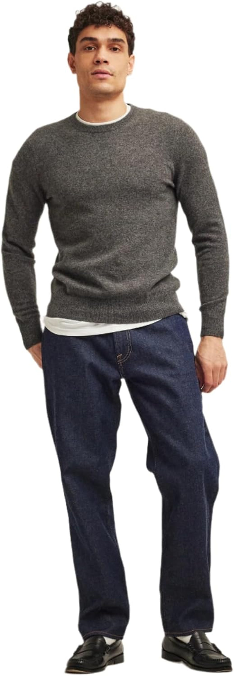 Men's Cashmere Sweater – Relaxed Style