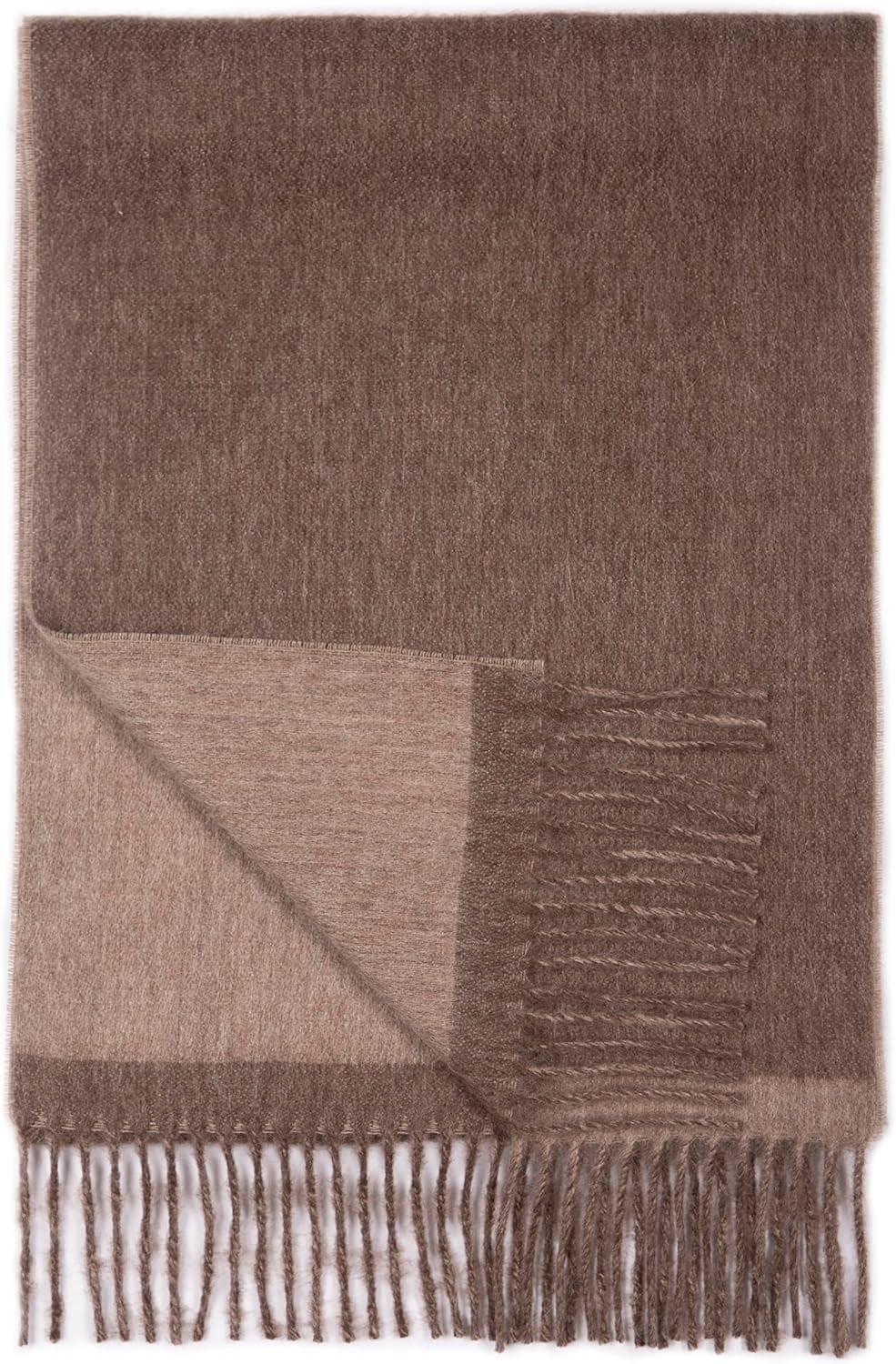 Natural Alpaca Scarf – Resilient Warm Wrap