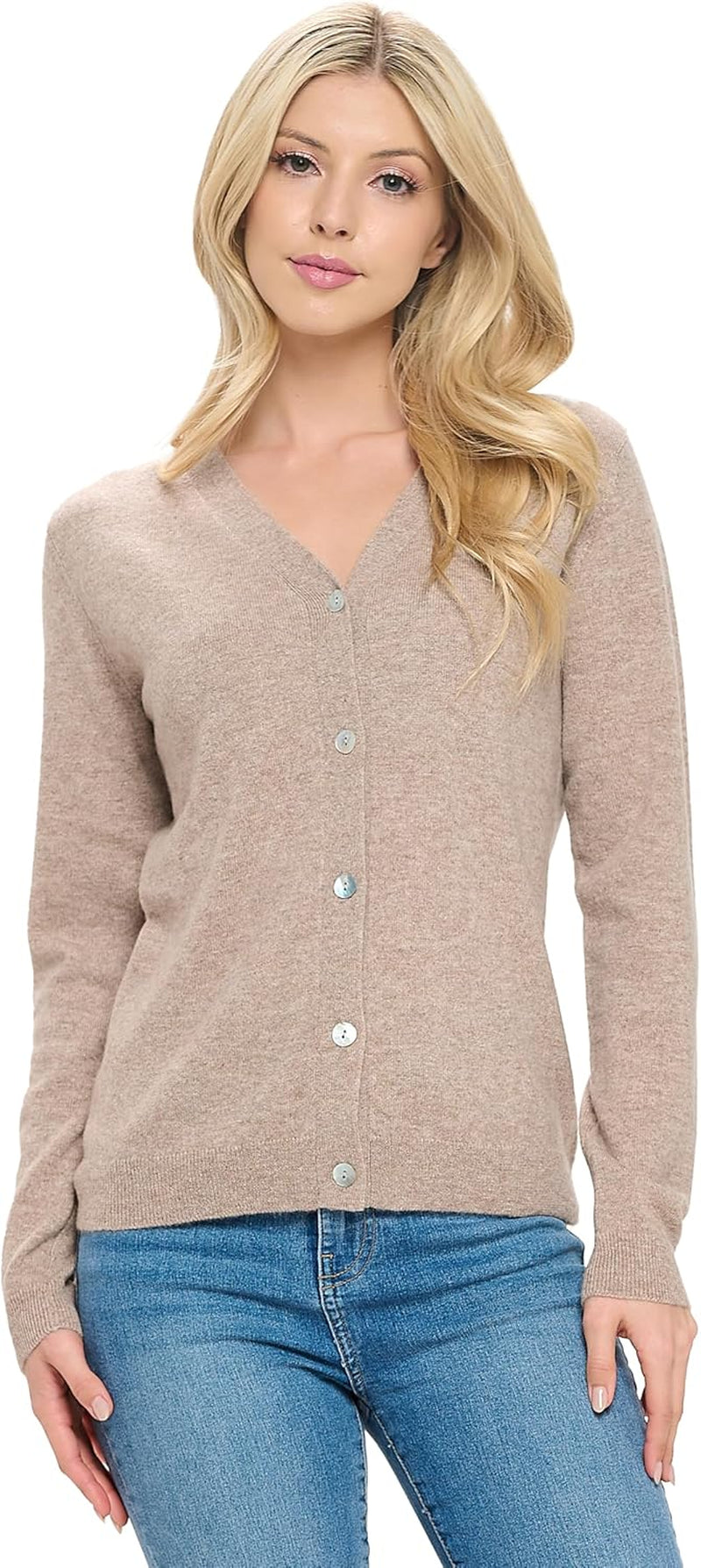 Women's Cashmere Jacket – Front Drape Open