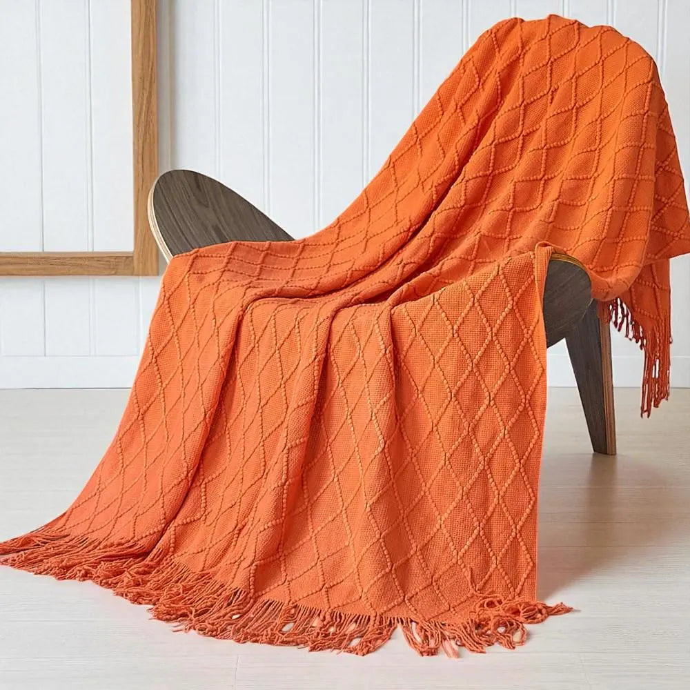 Cashmere Sofa Throw – Handmade