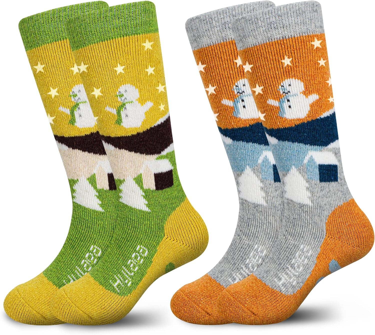 Merino Ski Socks – Kids’ Thermal Snow