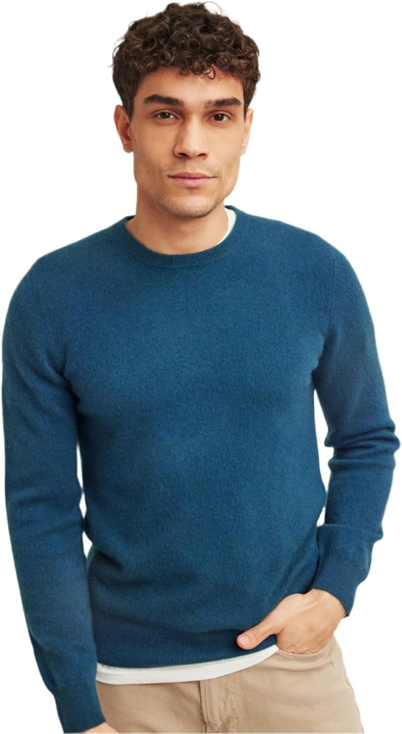 Men's Cashmere Sweater – Relaxed Style