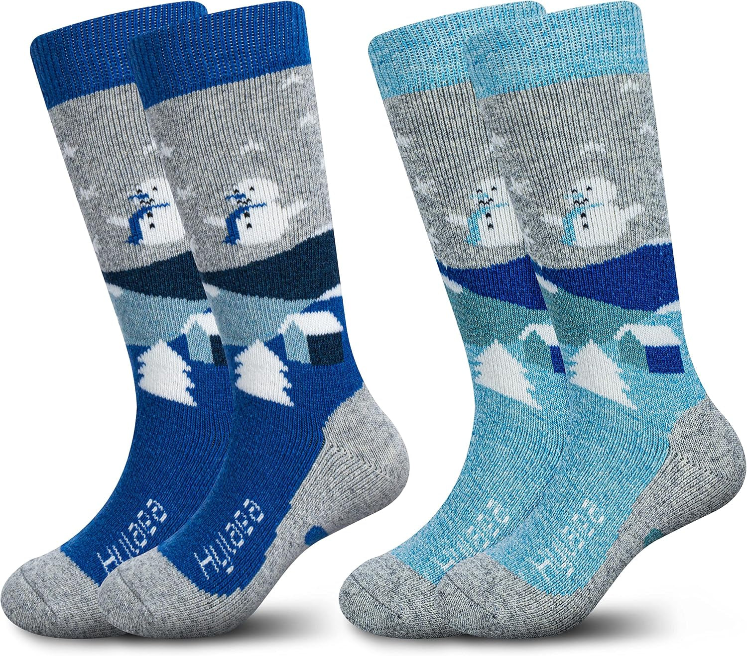 Merino Ski Socks – Kids’ Thermal Snow