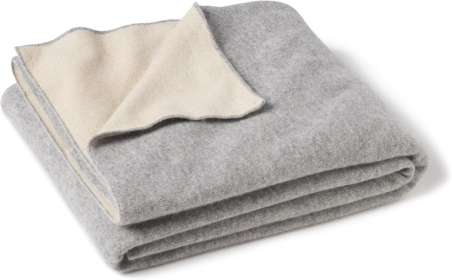 Cashmere Throw Blanket – Reversible Design
