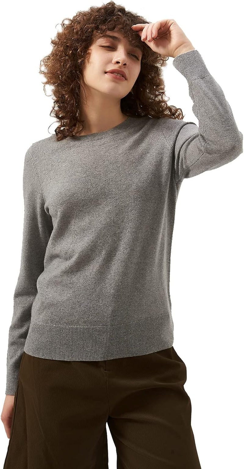 Cashmere Sweater – Cream White Classic