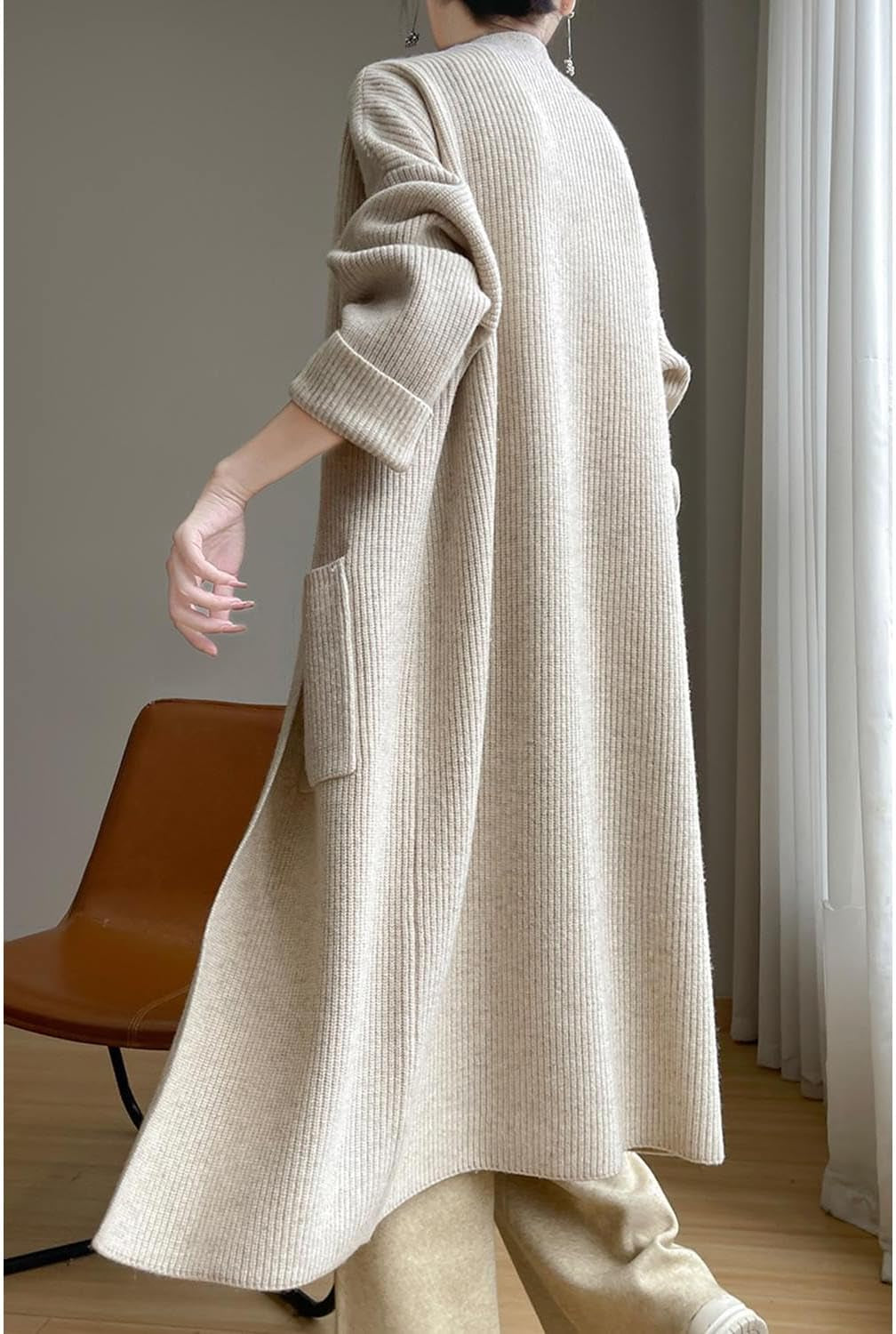 Merino Knitted Jacket – Cozy & Chic Layer