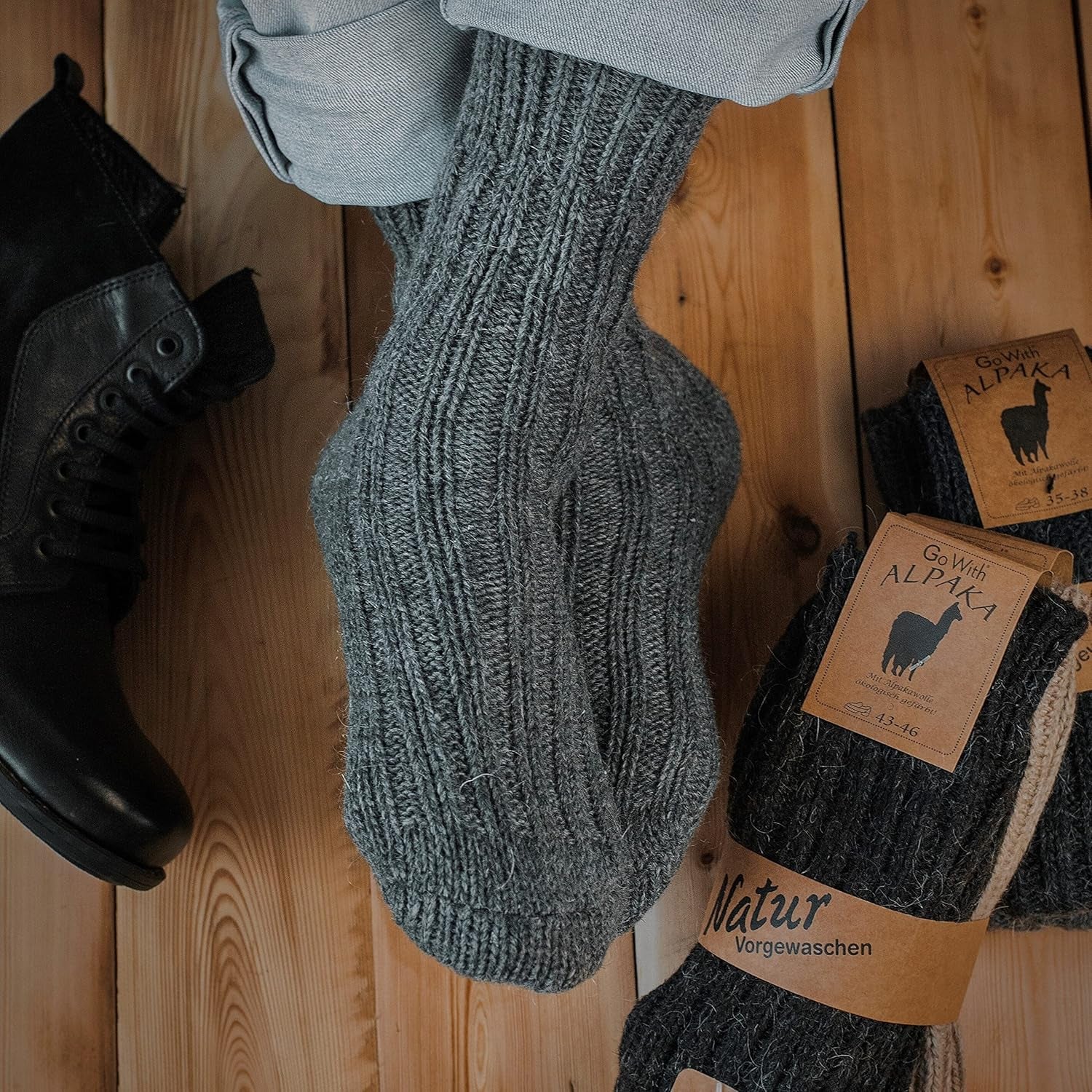 Thermal Alpaca Socks – Adventure-Ready