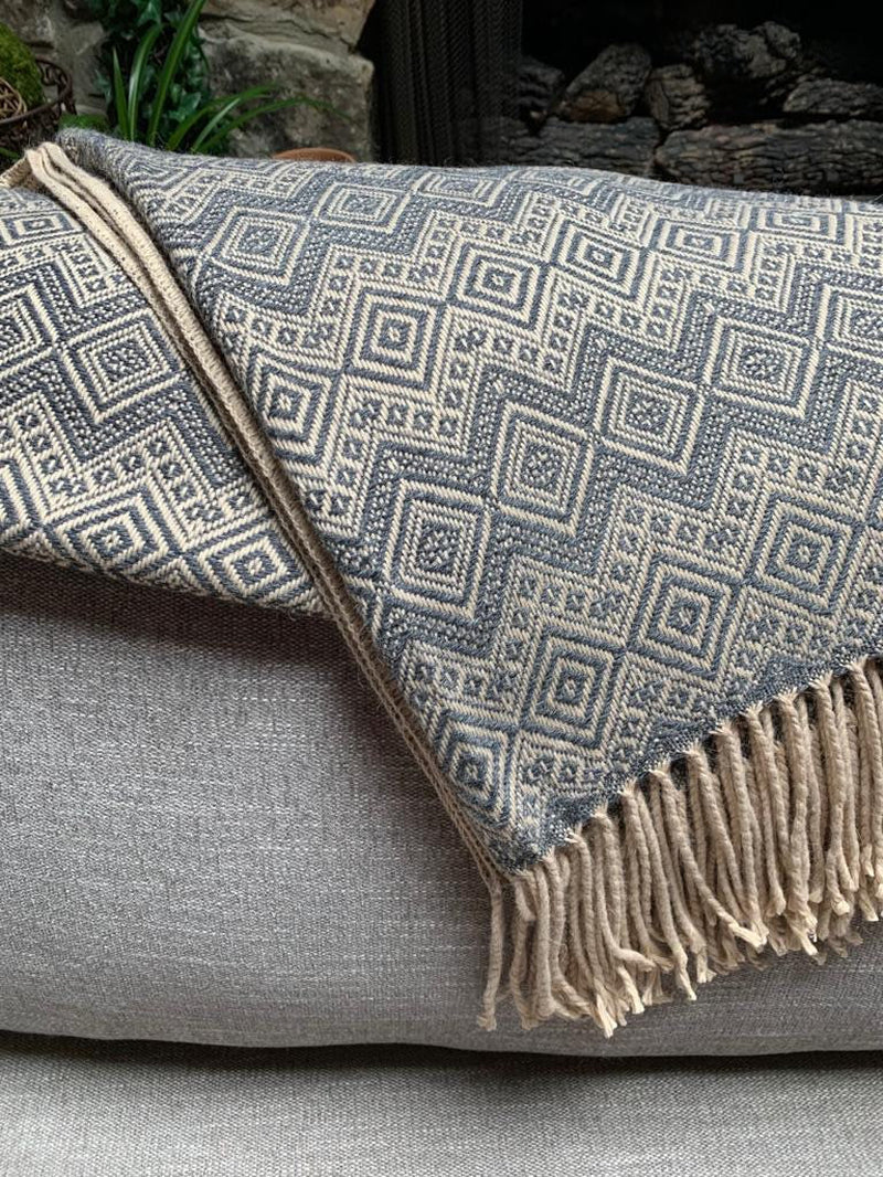 Handmade Alpaca Throw – Hand Loomed