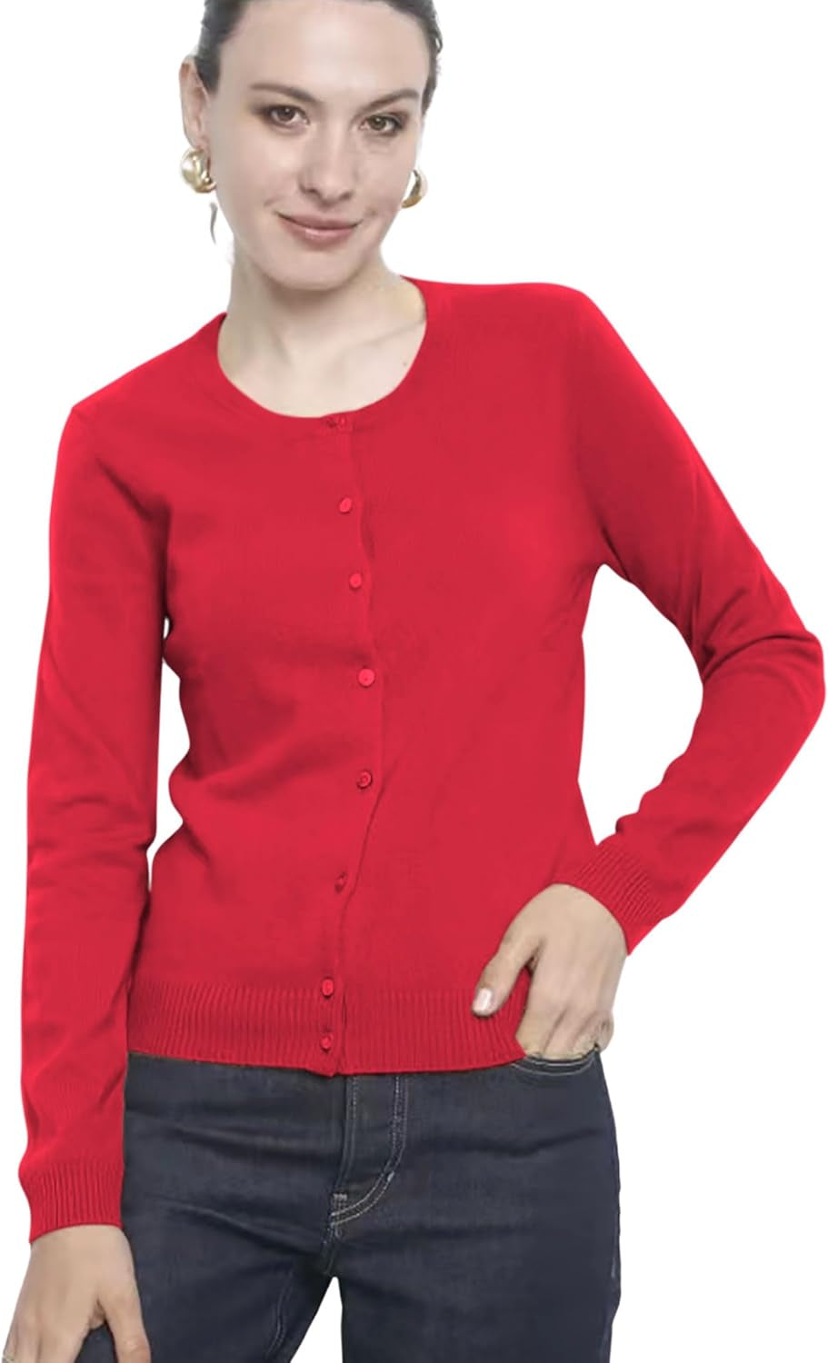 Women’s Cashmere Jacket – Charcoal