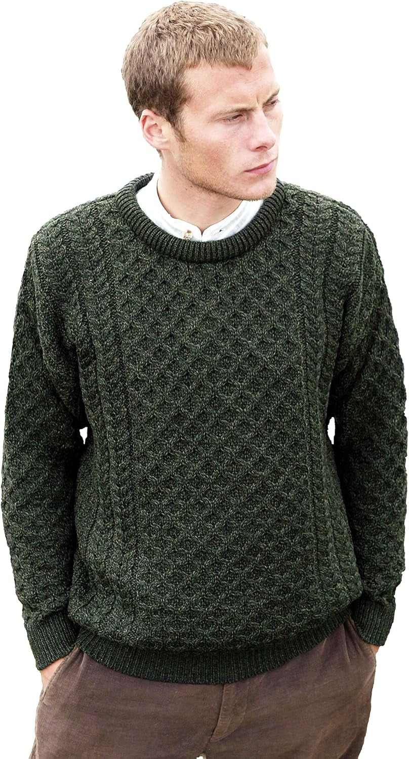 Merino Wool Sweater – Classic Irish Knit