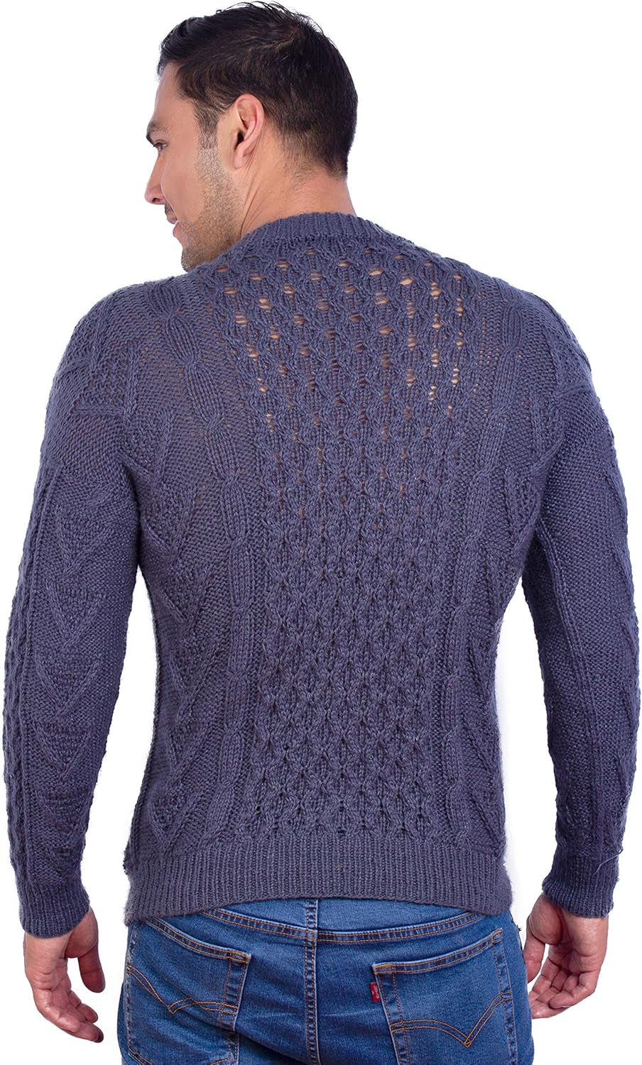 Alpaca Sweater – Modern Steel Tone