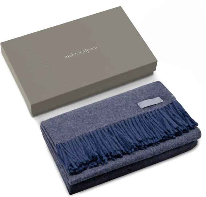 Baby Alpaca Wool Throw – Pure Comfort