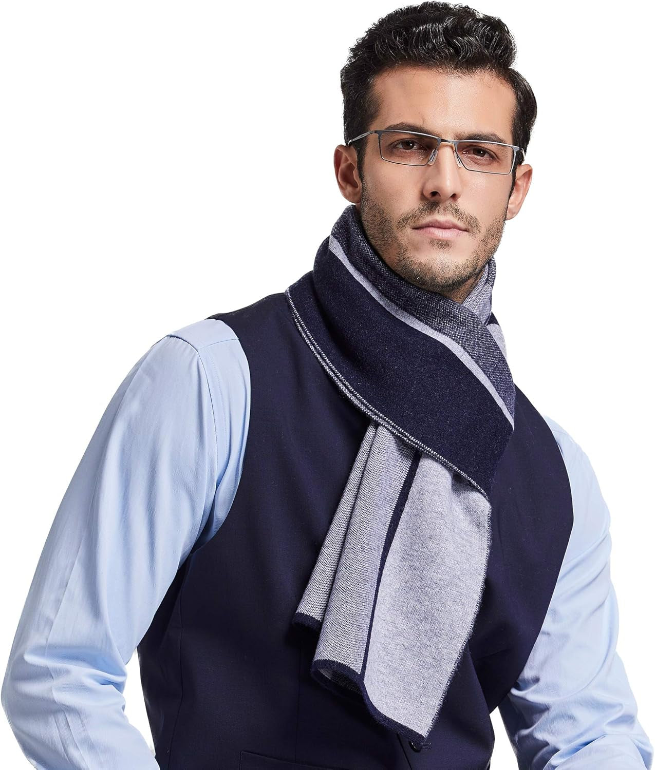 Merino Knitted Scarf – Elegant & Soft