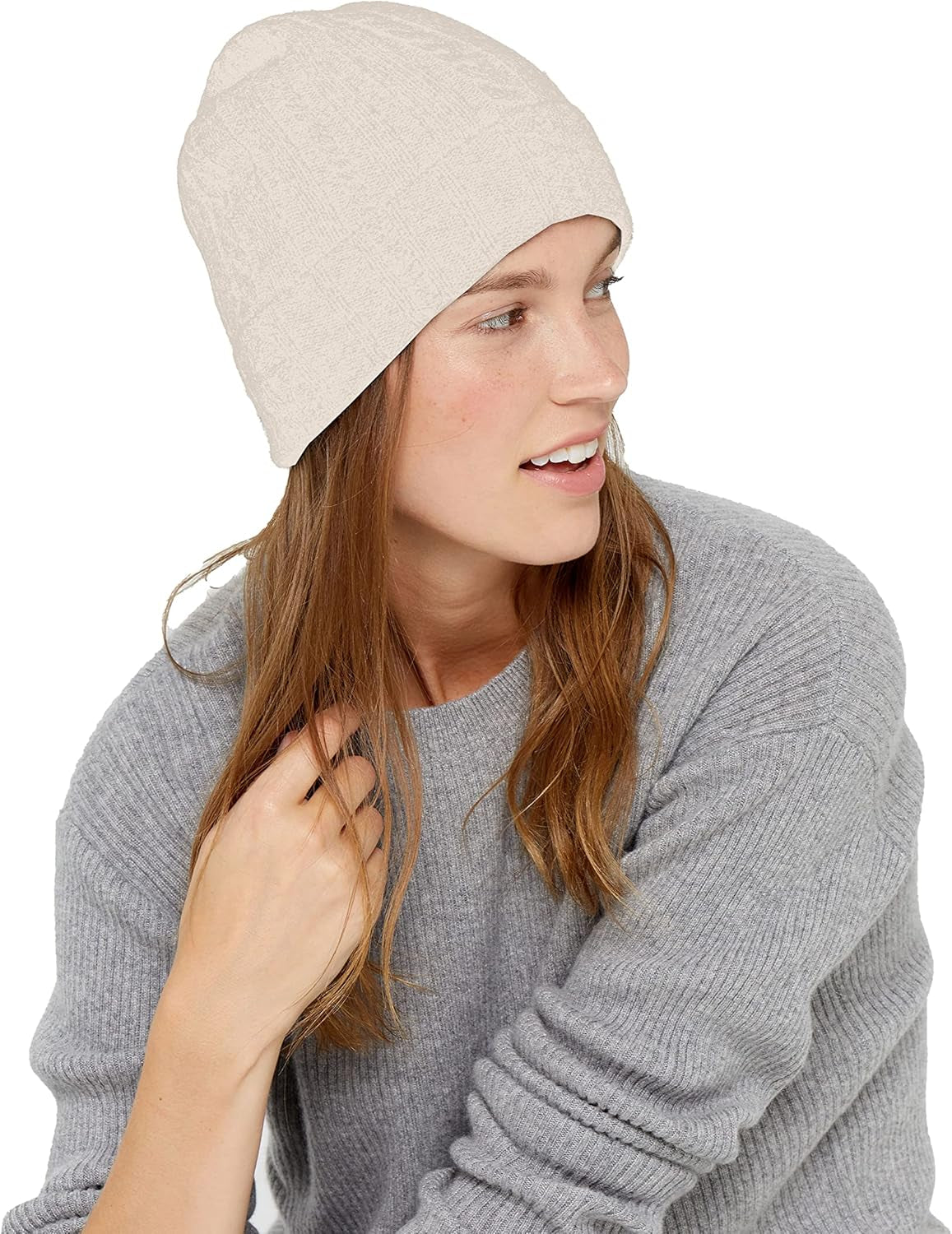Pure Cashmere Hat – Cuffed Beanie