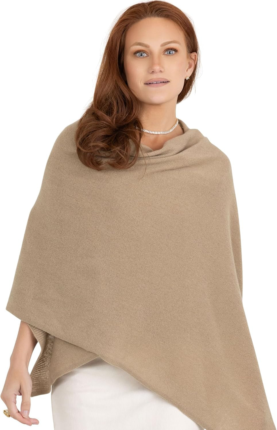 Cashmere Winter Scarf – Knitted