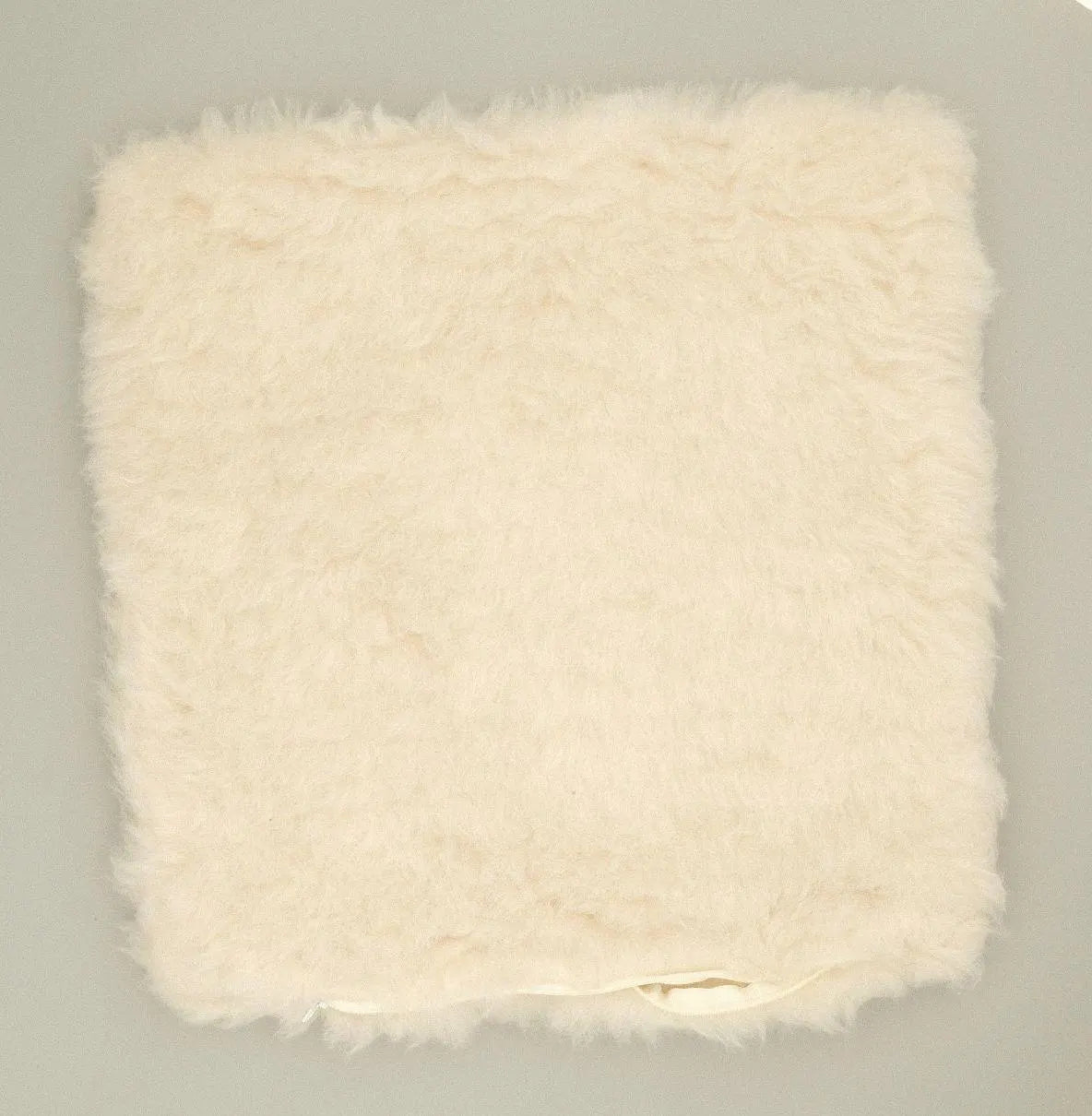 Alpaca Pillow Cover – Natural Wool Accent