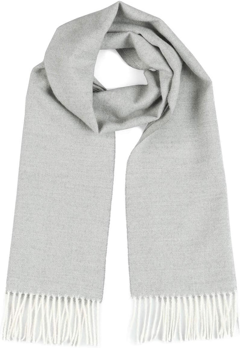 Herringbone Alpaca Scarf – Elegant Winter Wrap