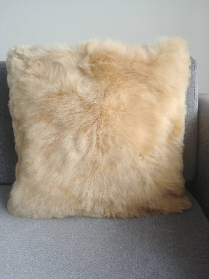 Baby Alpaca Pillow Cover – Beige