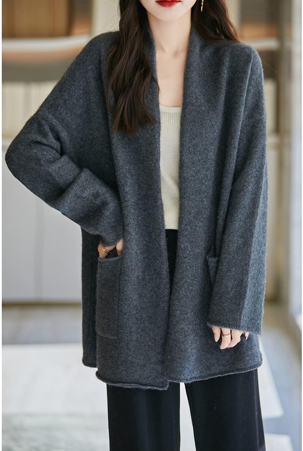 Merino Knitted Jacket – Effortless Everyday Comfort