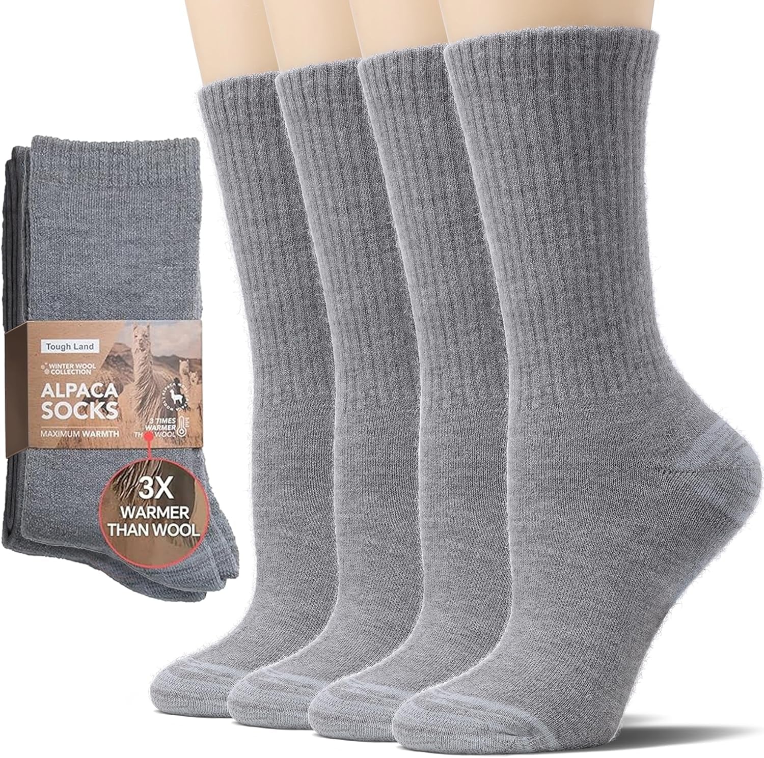 Alpaca Wool Socks – Cozy & Durable