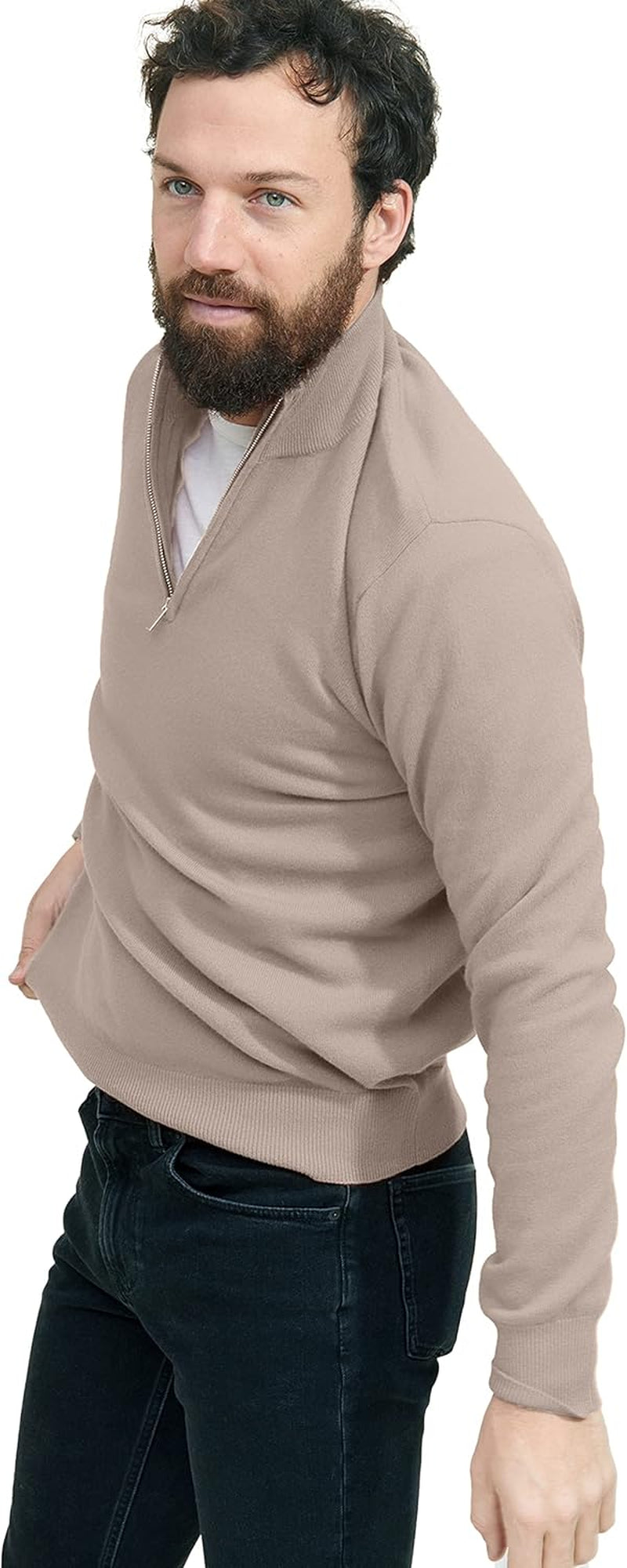 Cashmere Men’s Sweater – Lightweight