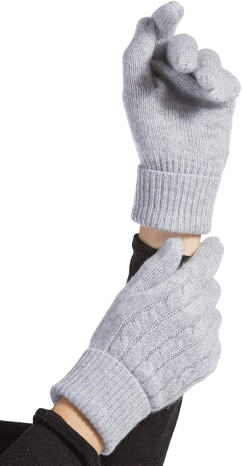 Women's Cashmere Gloves – Olive
