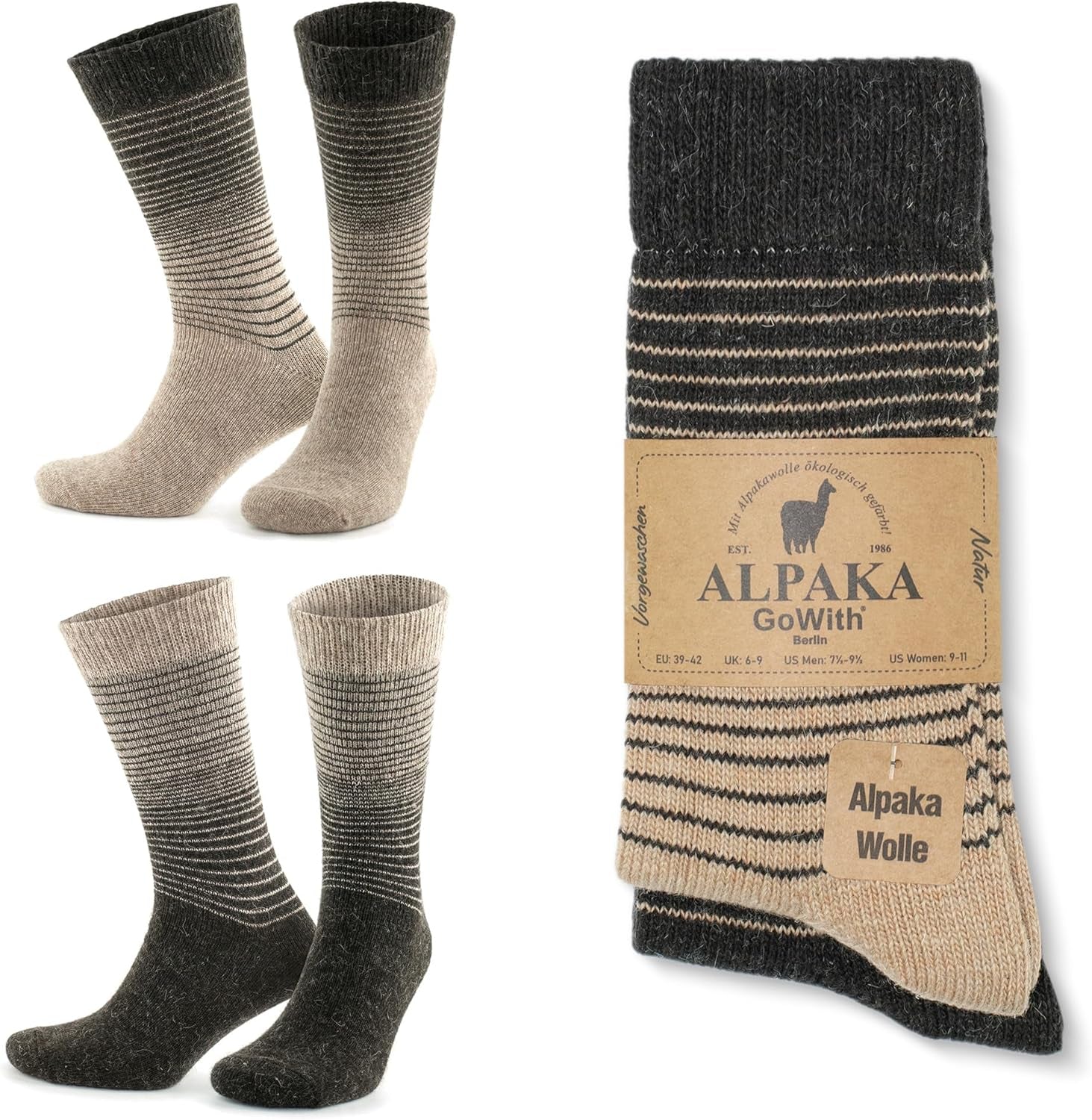 Alpaca Wool Socks – Performance Warmth