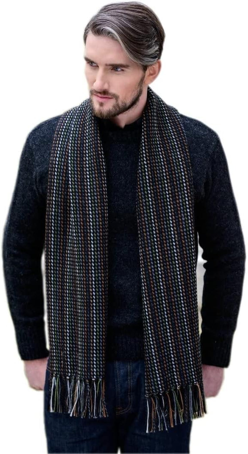 Alpaca Wool Scarf – Classic Knit Wrap