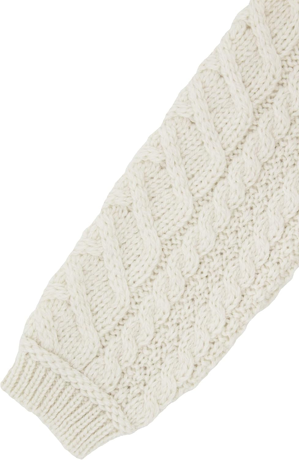 Natural Merino Jacket –Timeless Knit with Button Closure