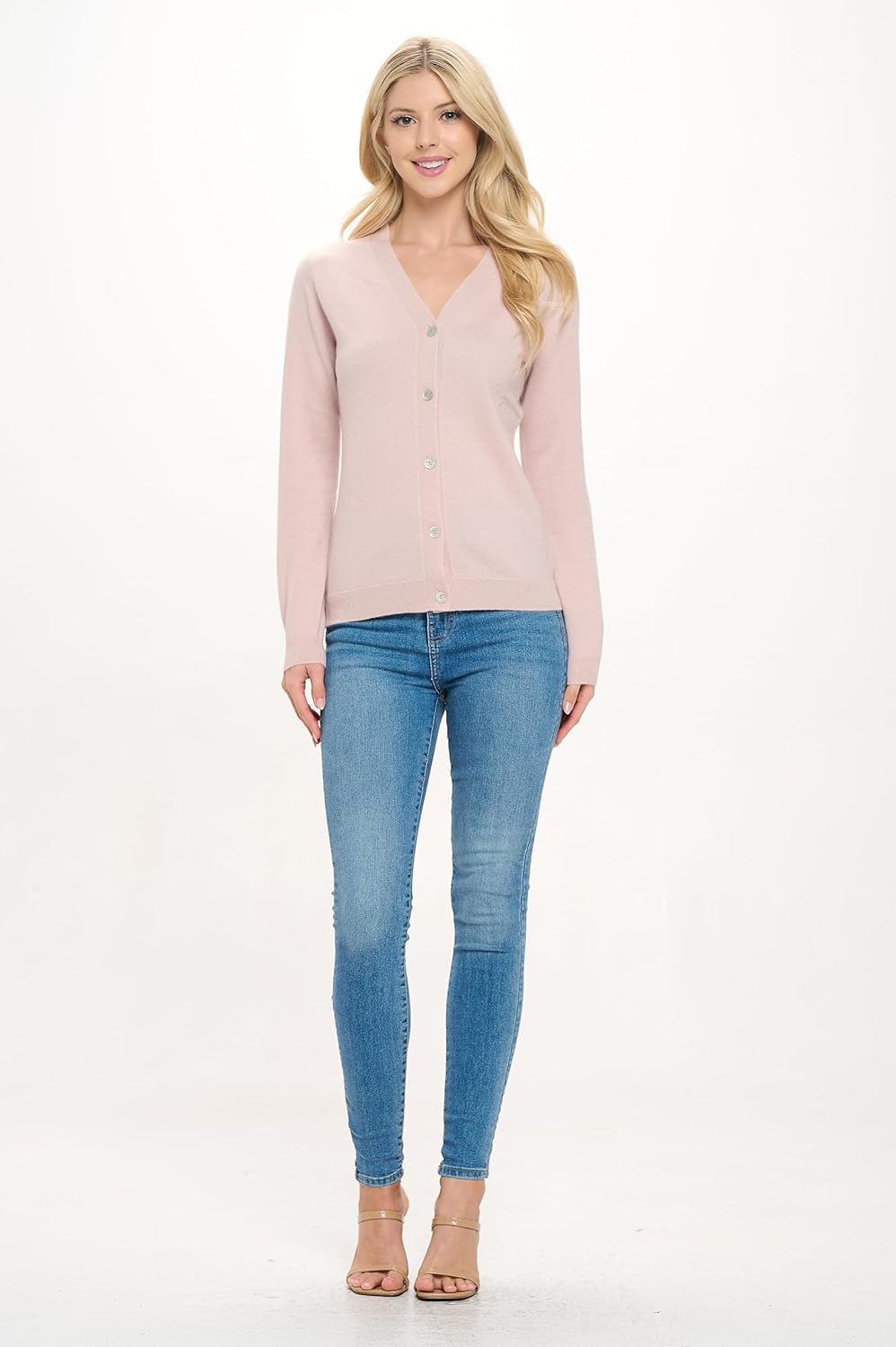 Women's Cashmere Jacket – Front Drape Open