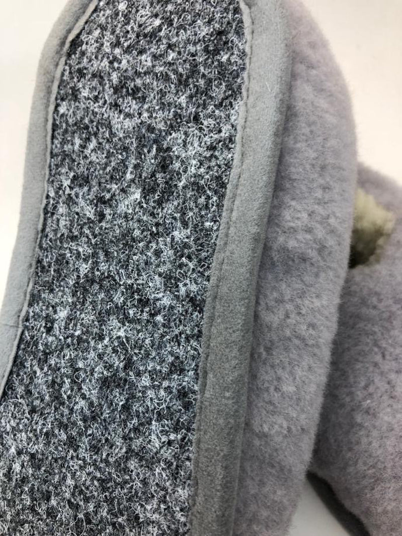 Merino Wool Slippers – Grey