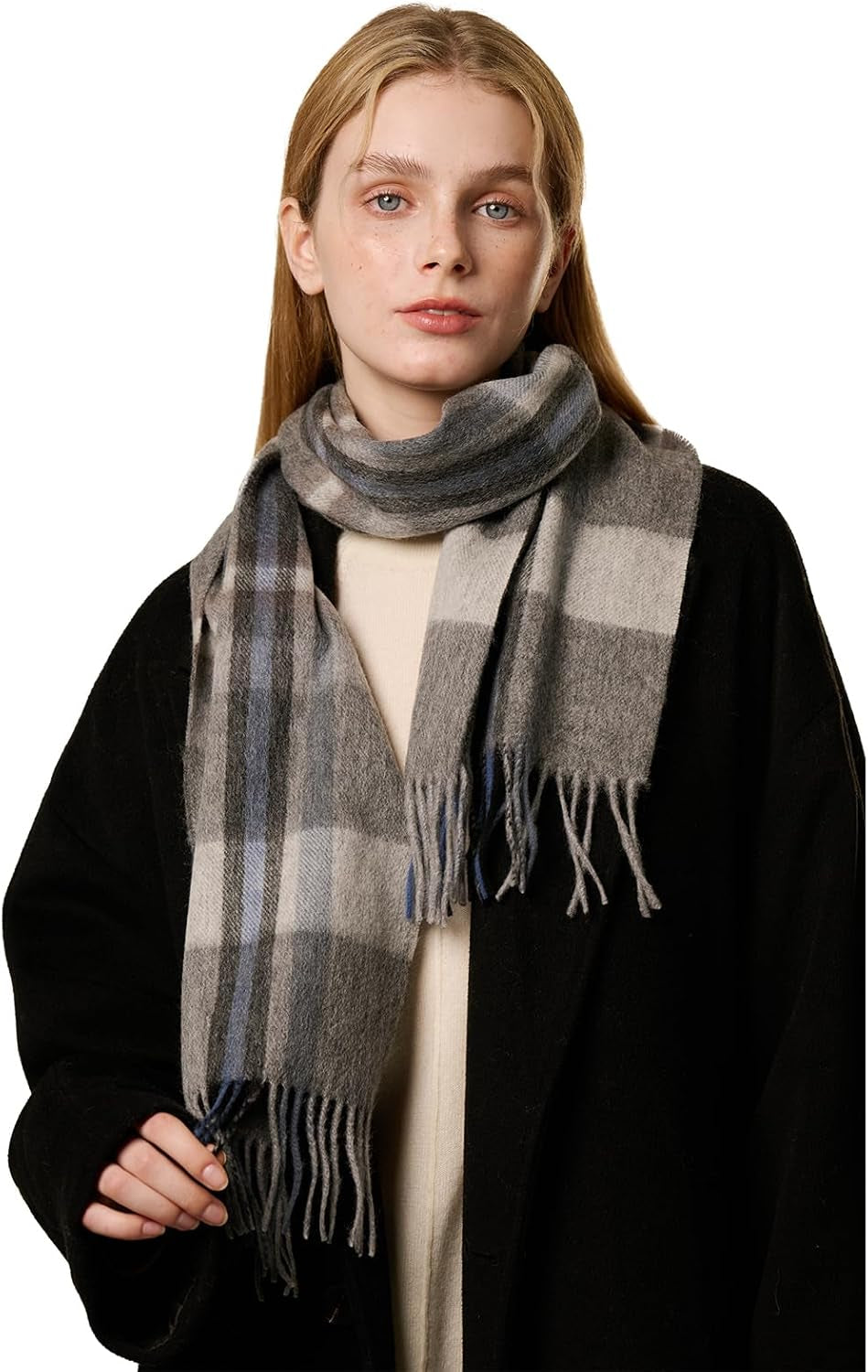 Merino Winter Fashion Scarf – Elegant